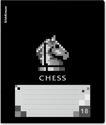 Тетрадь Erich Krause Chess Player / 60571 (18л, линейка) -