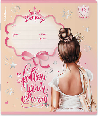 Тетрадь Erich Krause Pointes / 60568 (18л, клетка) - 