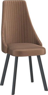 Стул Олмеко Лион (велюр конфетти корица/черный) - 