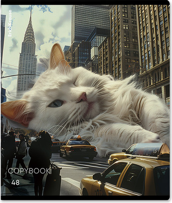 Тетрадь Erich Krause Big City Cats / 63317 (48л, клетка) - 