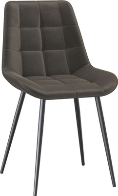 Стул Олмеко Кварта К (велюр конфетти стоун/черный) - 