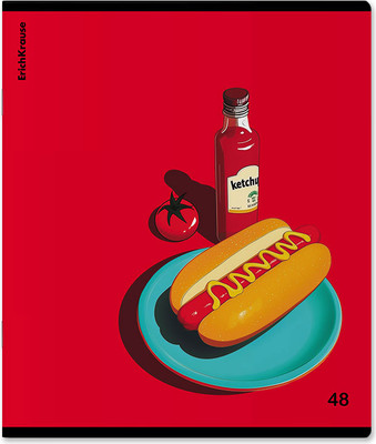 Тетрадь Erich Krause Cheat Meal / 64860 (48л, клетка) -