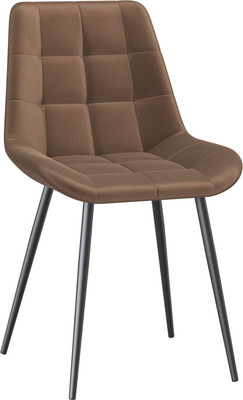 Стул Олмеко Кварта К (велюр конфетти корица/черный) - 