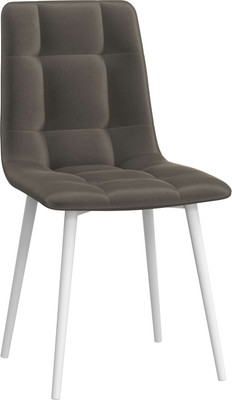 Стул Олмеко Белла К (велюр конфетти стоун/белый) - 