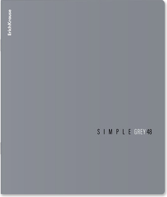 Тетрадь Erich Krause Simple Color / 63321 (48л, клетка) -