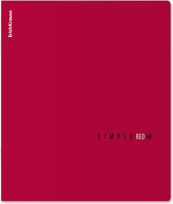 Тетрадь Erich Krause Simple Color / 65236 (48л, клетка) -