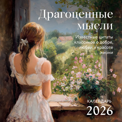 Календарь настенный Эксмо Драгоценные мысли 2026 год (9785042167706) -