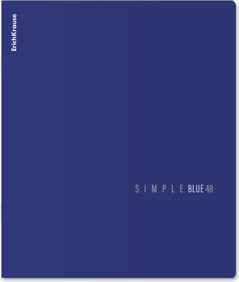 Тетрадь Erich Krause Simple Color / 65237 (48л, клетка) -