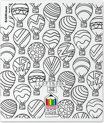 Тетрадь Erich Krause Add Color. In the Sky / 58274 (48л, клетка) - 