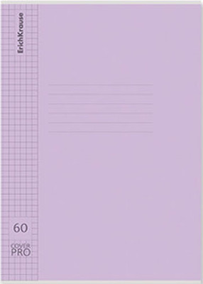Тетрадь Erich Krause Классика CoverPro Fizzy / 63412 (60л, клетка) - 