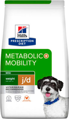 Сухой корм для собак Hill's Prescription Diet Metabolic + Mobility Mini (1кг) - 