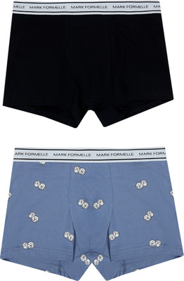 Комплект мужских трусов Mark Formelle 411228-2 (р.86-96, игральные кости на джинсе/черный) - 