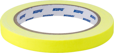 Лента монтажная Kupo CSS-1215Y Cloth Spike Tape (желтый) - 