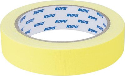 Лента монтажная Kupo CSS-2415Y Cloth Spike Tape (желтый) - 