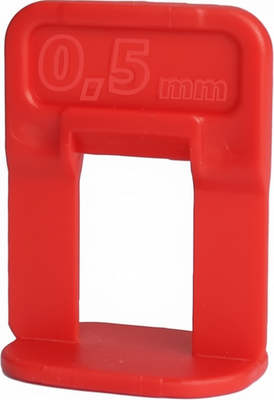 Клипсы для выравнивания плитки Decor Ворота 0.5мм / 669-0050 (50шт) -