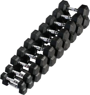 Набор гантелей VictoryFit VF-SET110 (от 1-10кг) - 