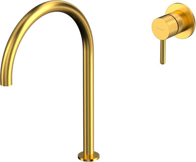 Смеситель Whitecross Y1219GLB (брашированное золото) - 