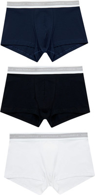 Комплект мужских трусов Mark Formelle 411124-3 (р.106-116, белый/море/черный) - 