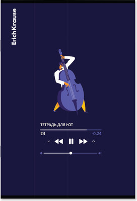 Тетрадь нотная Erich Krause Music Fantasy / 63653 (24л) - 