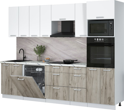 

Кухонный гарнитур, Мила Лайт 2.8-ПМ1