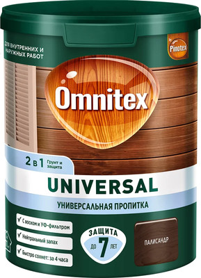 

Пропитка для дерева, Universal 2в1 Палисандр