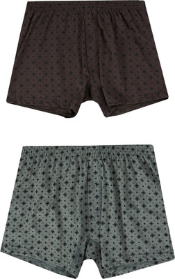 Комплект мужских трусов Mark Formelle 411152-2 (р.114-124, узор на камне/узор на коричневом) -