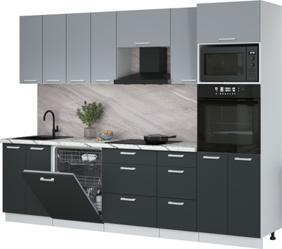 

Кухонный гарнитур, Мила Лайт 2.8-ПМ1