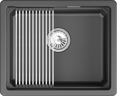 Мойка кухонная GRANULA KS-5501iU (шварц) -