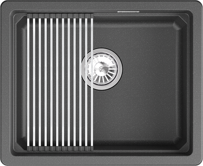 Мойка кухонная GRANULA KS-5501iU (черный) -