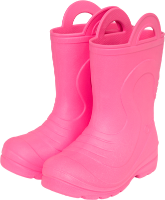 Резиновые сапоги детские O'rain 38(СЕ)220 (р.27-28, розовый) -