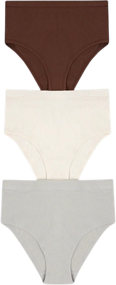 Комплект женских трусов Mark Formelle 412532-3 (р.106, цветочная роса) - 