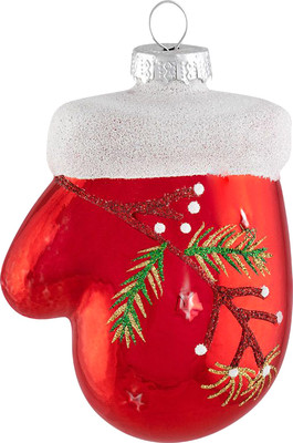 Елочная игрушка Волшебная страна Варежка с узором / 108583 - 