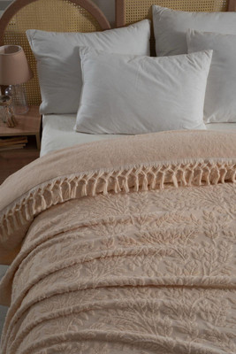 

Покрывало, Salkim с бахромой Евро 200x220 / Y1035 SALKIM Somon