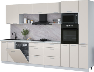 

Кухонный гарнитур, Мила Лайт 3.3-ПМ1