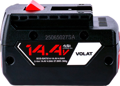 Аккумулятор для электроинструмента VOLAT VT-BOS-BAT614-14.4V4.0AH (для Bosch) -