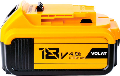 Аккумулятор для электроинструмента VOLAT VT-DEW-DCB184-18.0V4.0AH (для DeWalt) -