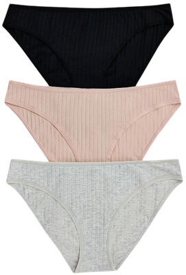 Комплект женских трусов Mark Formelle 412286-3 (р.106, черный-1) - 