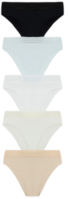 Комплект женских трусов Mark Formelle 412402-5 (р.94, светло-голубой) - 