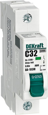 

Выключатель автоматический, 12505DEK