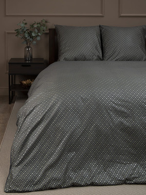 

Комплект постельного белья, Макосатин BZ QR Crown GY Single Msh / 33959