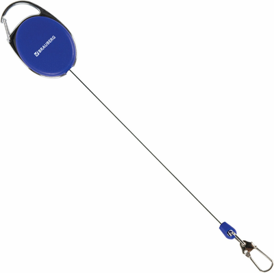 Держатель для бейджа Brauberg 238239 (синий) - 