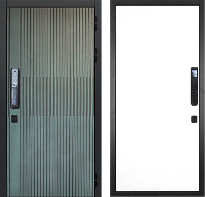 Входная дверь ГРАНИТ Бриони Смарт 3 (96x207, правая) -