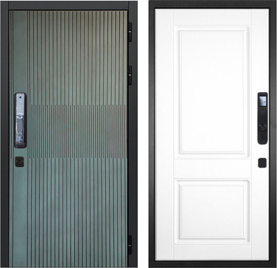 Входная дверь ГРАНИТ Бриони Смарт 35 (96x207, правая) -