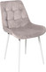 Стул Алвест AV 405 (бежевый бархат Confetti smoke/белый) - 