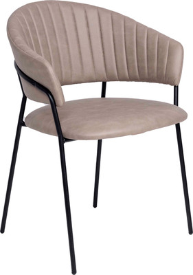 Стул Алвест AV 433 (песочная замша Kiprus 03/черный) -