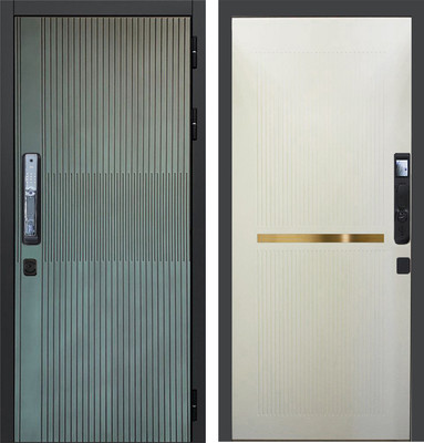 Входная дверь ГРАНИТ Бриони Смарт Ардеко (96x207, правая) -