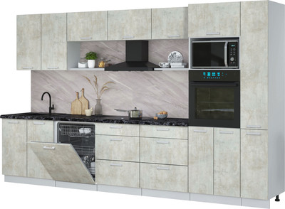 

Кухонный гарнитур, Мила Лайт 3.5-ПМ1