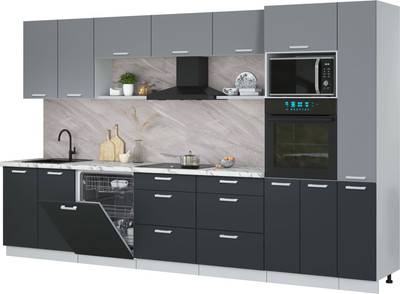 

Кухонный гарнитур, Мила Лайт 3.5-ПМ1