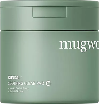 Пэд для лица Kundal Mugwort Soothing Clear Pad (60шт) -