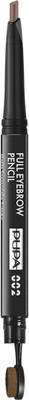 Карандаш для бровей Pupa Full Eyebrow Pencil тон 002 (0.2г) -